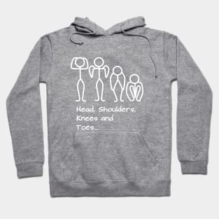 Stickman / Head, shoulders, knees and toes... Hoodie